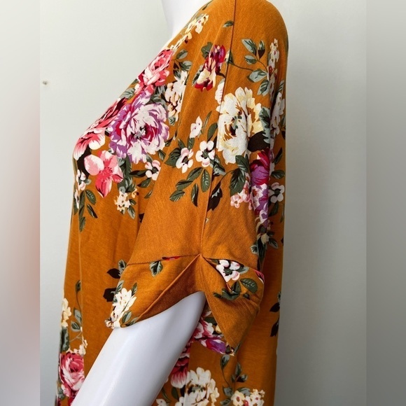 Niloufo - Womens Floral Print Top Sz XL - Picture 4 of 8